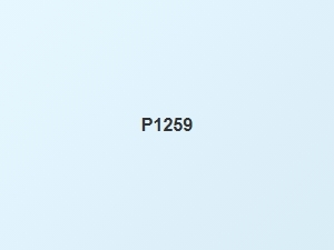 P1259 Engine Error Causes and Fixes
